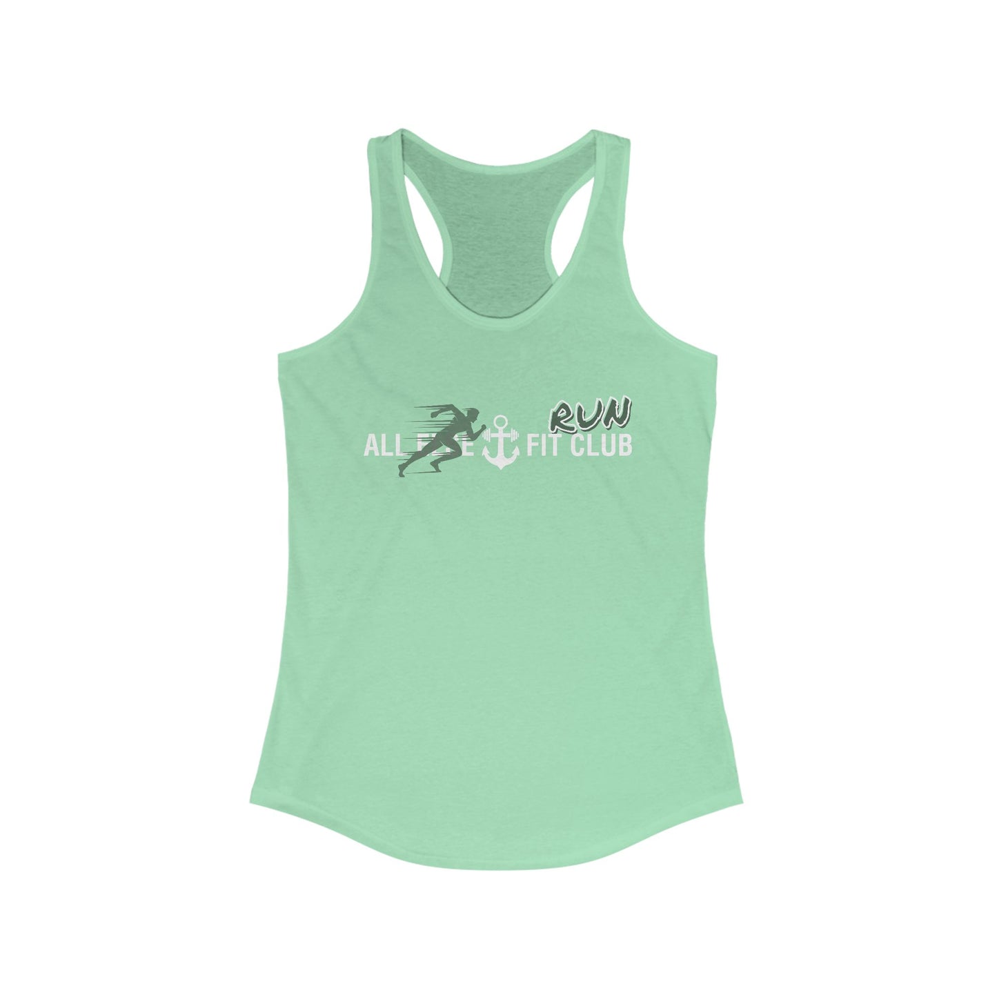 Ladies Racerback Tank - AEFC : Run Club -All Else Fit Club
