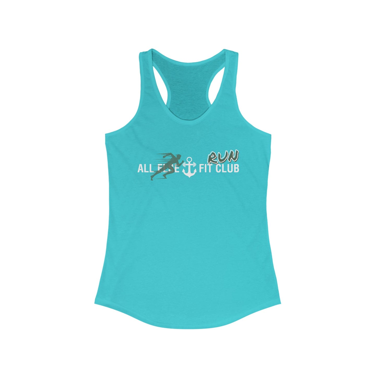 Ladies Racerback Tank - AEFC : Run Club -All Else Fit Club
