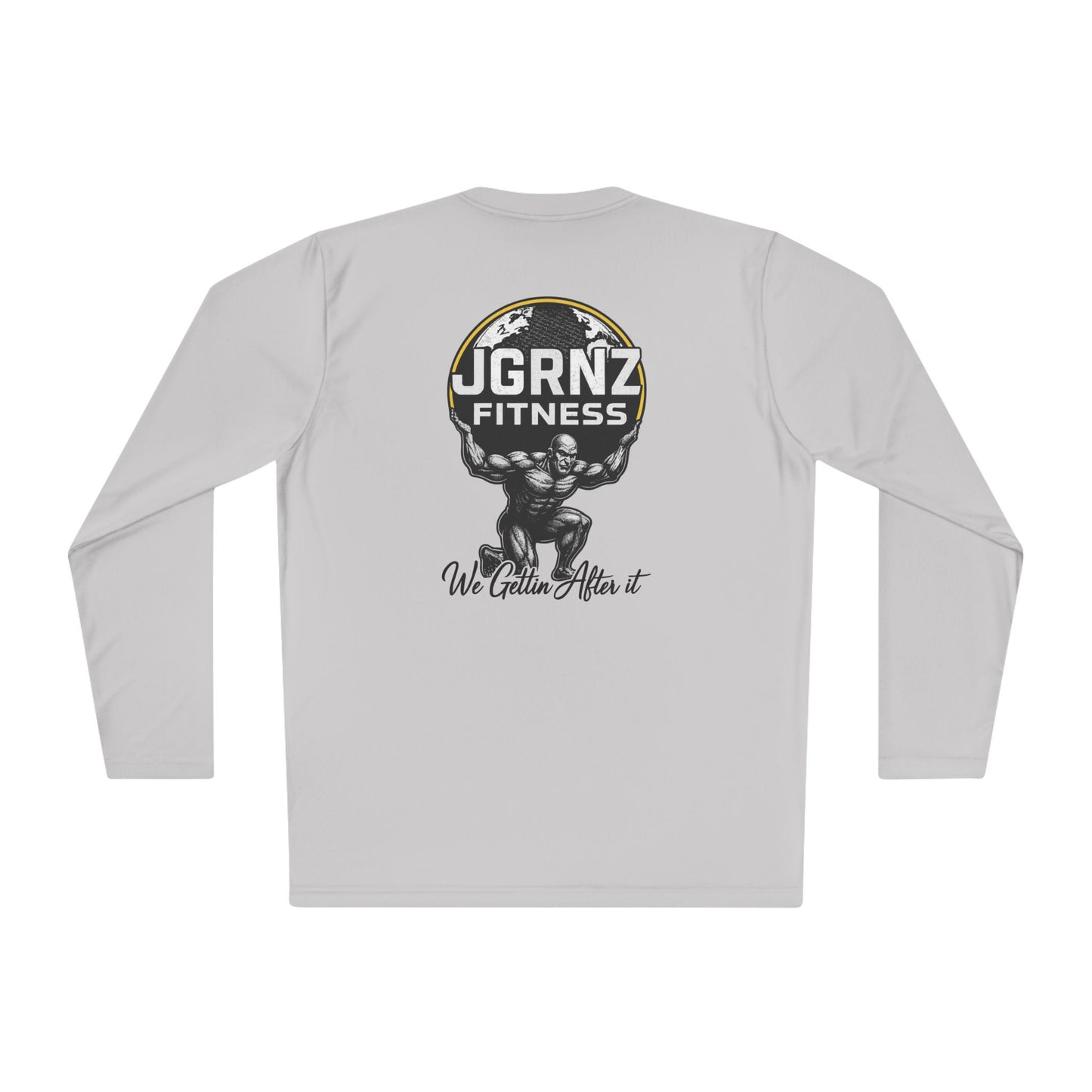Unisex Performance Long Sleeve  - Steel Atlas - JGRNZ Fitness