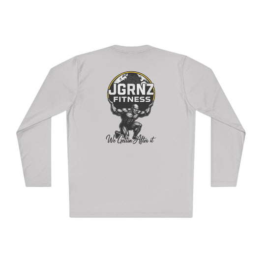 Unisex Performance Long Sleeve  - Steel Atlas - JGRNZ Fitness