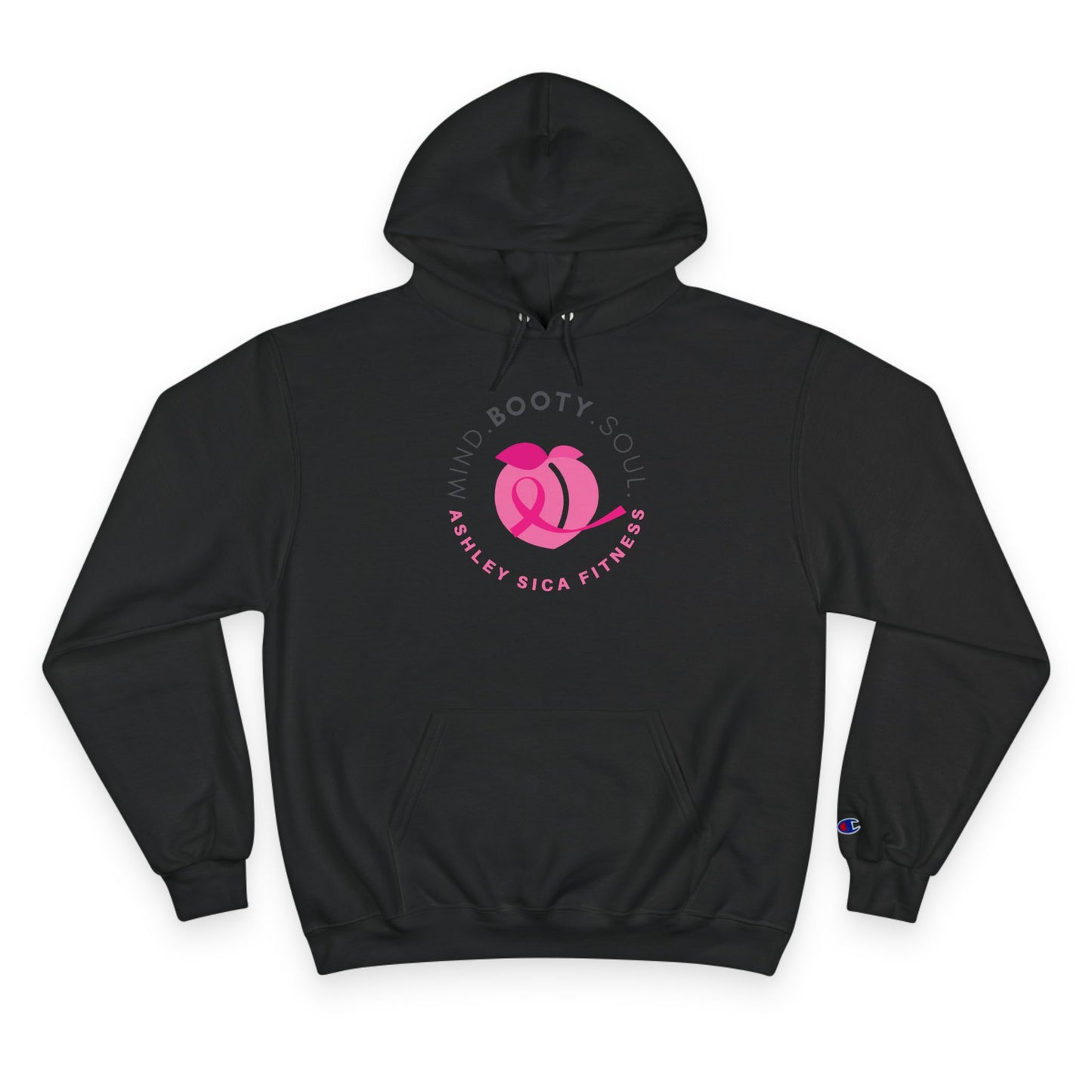 Champion – Unisex 50/50 Hooded Sweatshirt - ASF - Ashley Sica Fitness