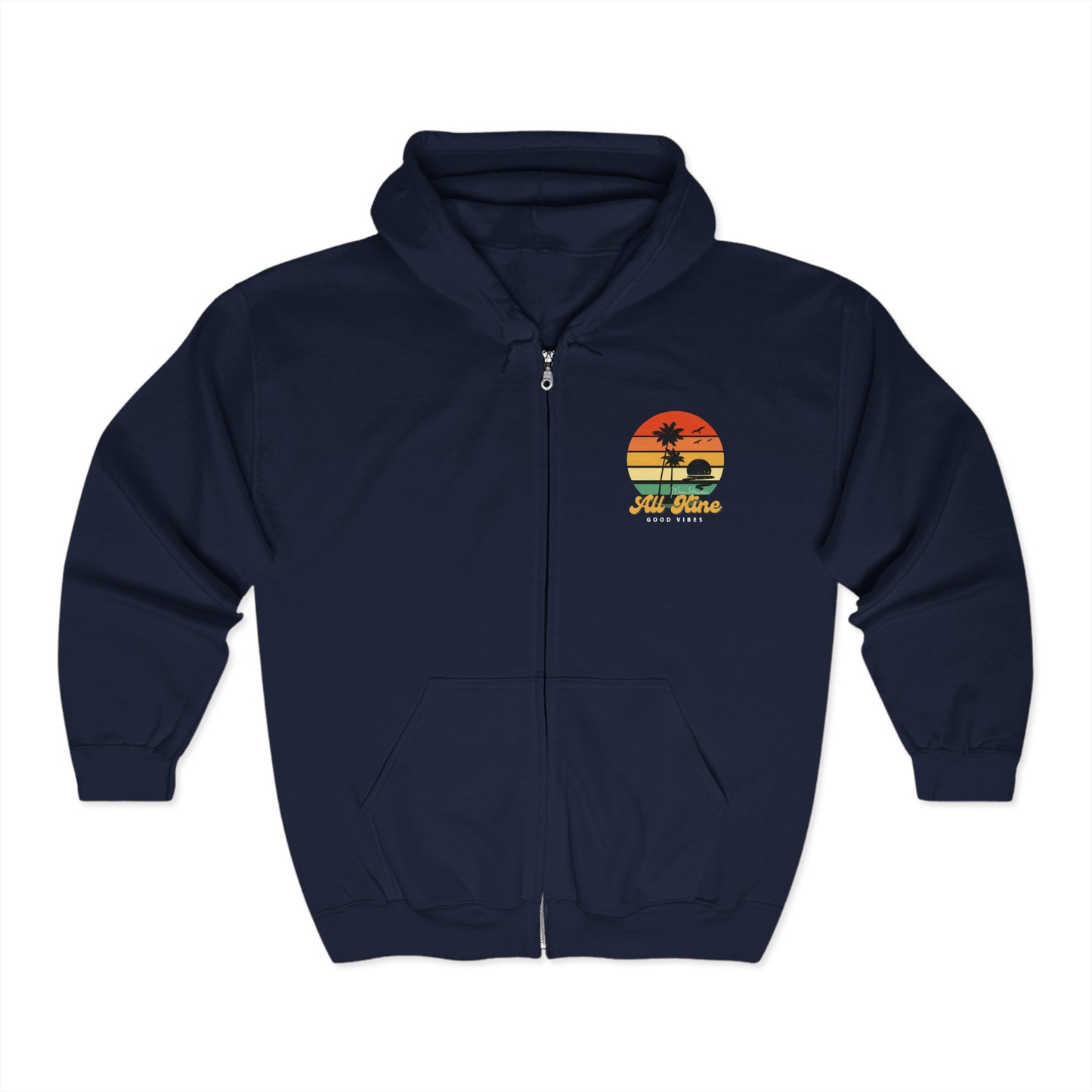 Classic Zip-Up Hoodie - All Kine