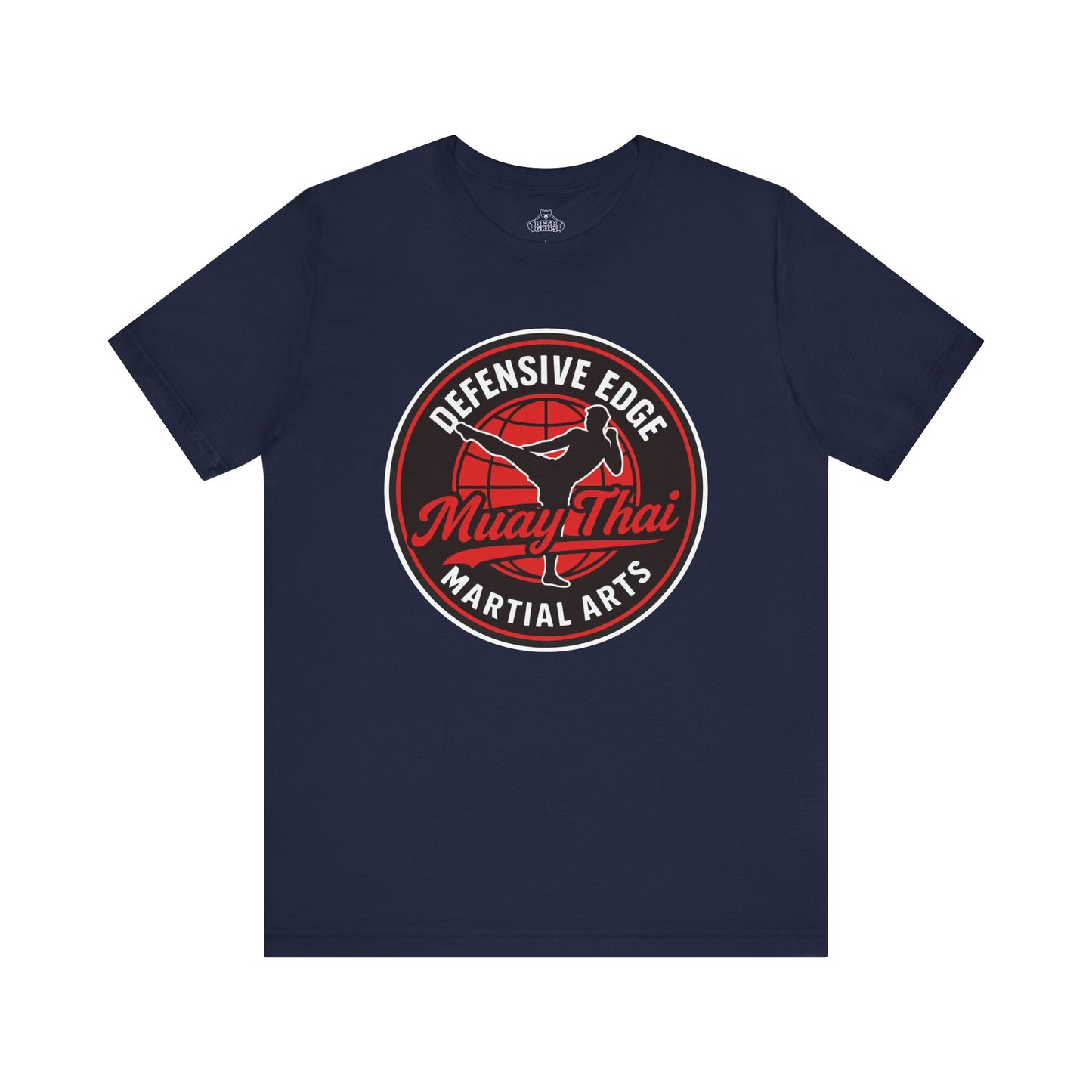 Airlume Cotton Athletic Tee - Muay Thai - Defensive Edge