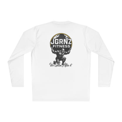 Unisex Performance Long Sleeve  - Steel Atlas - JGRNZ Fitness