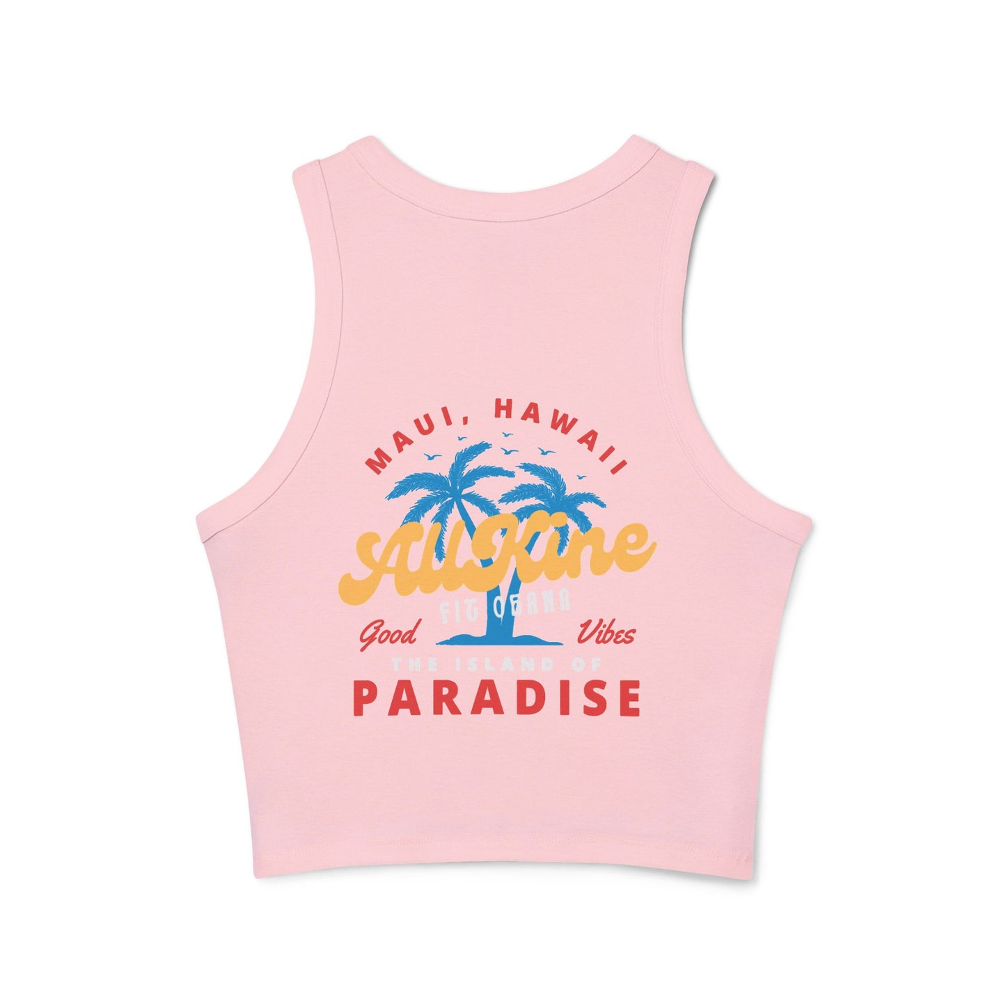 Ladies Ribbed Tank -  Paradise - All Kine