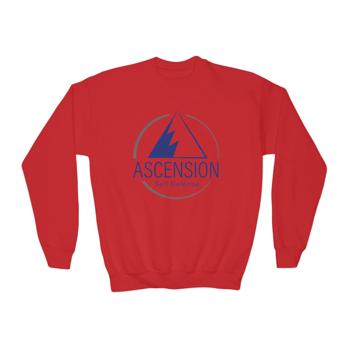 Youth Perfect Soft Crewneck Sweatshirt - ASCENSION SELF DEFENSE - Defensive Edge Martial Arts