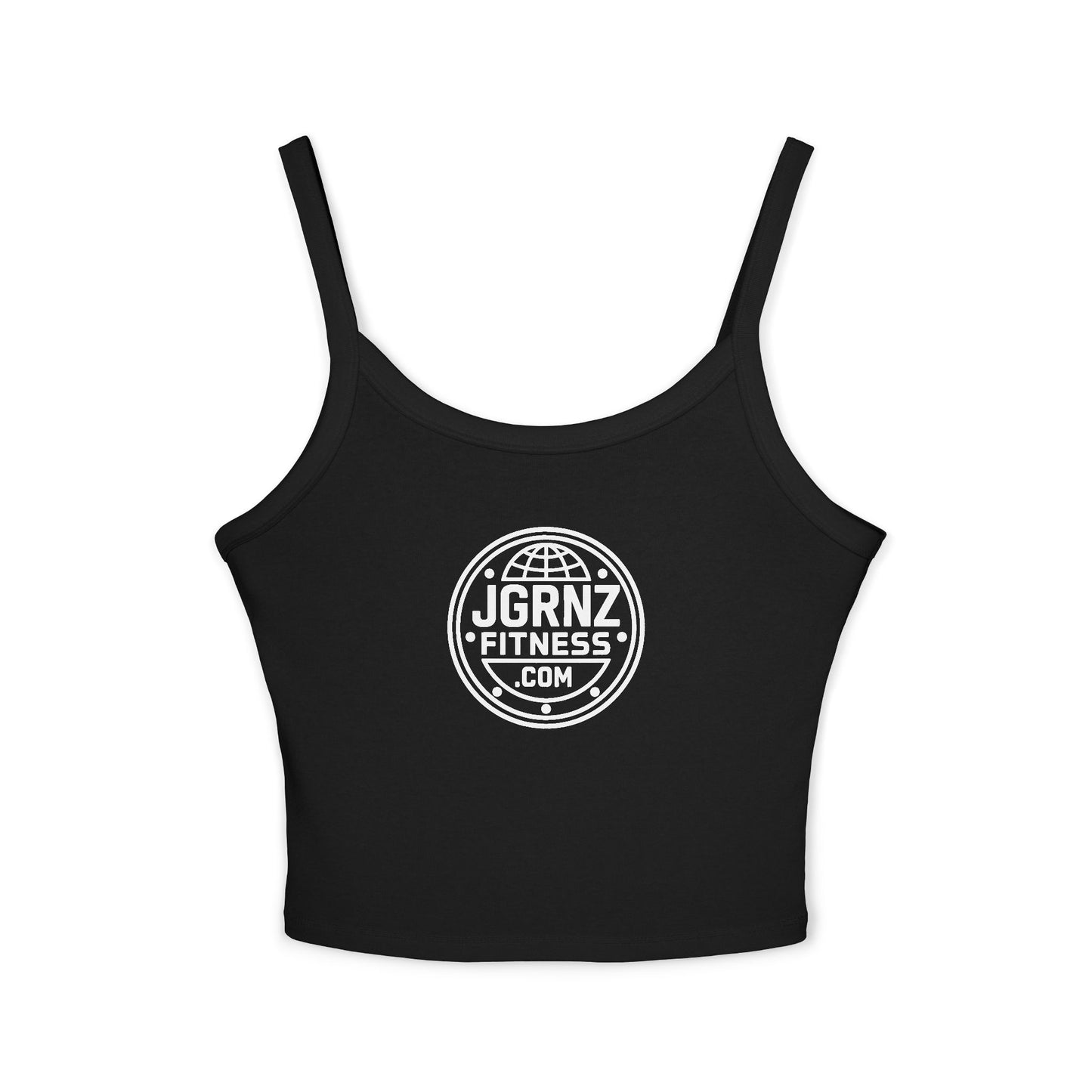Women’s 52/48 Cotton/Poly Spaghetti Strap Tank -JGRNZ Fitness