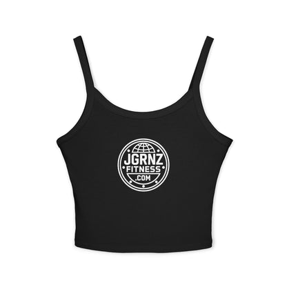 Women’s 52/48 Cotton/Poly Spaghetti Strap Tank -JGRNZ Fitness