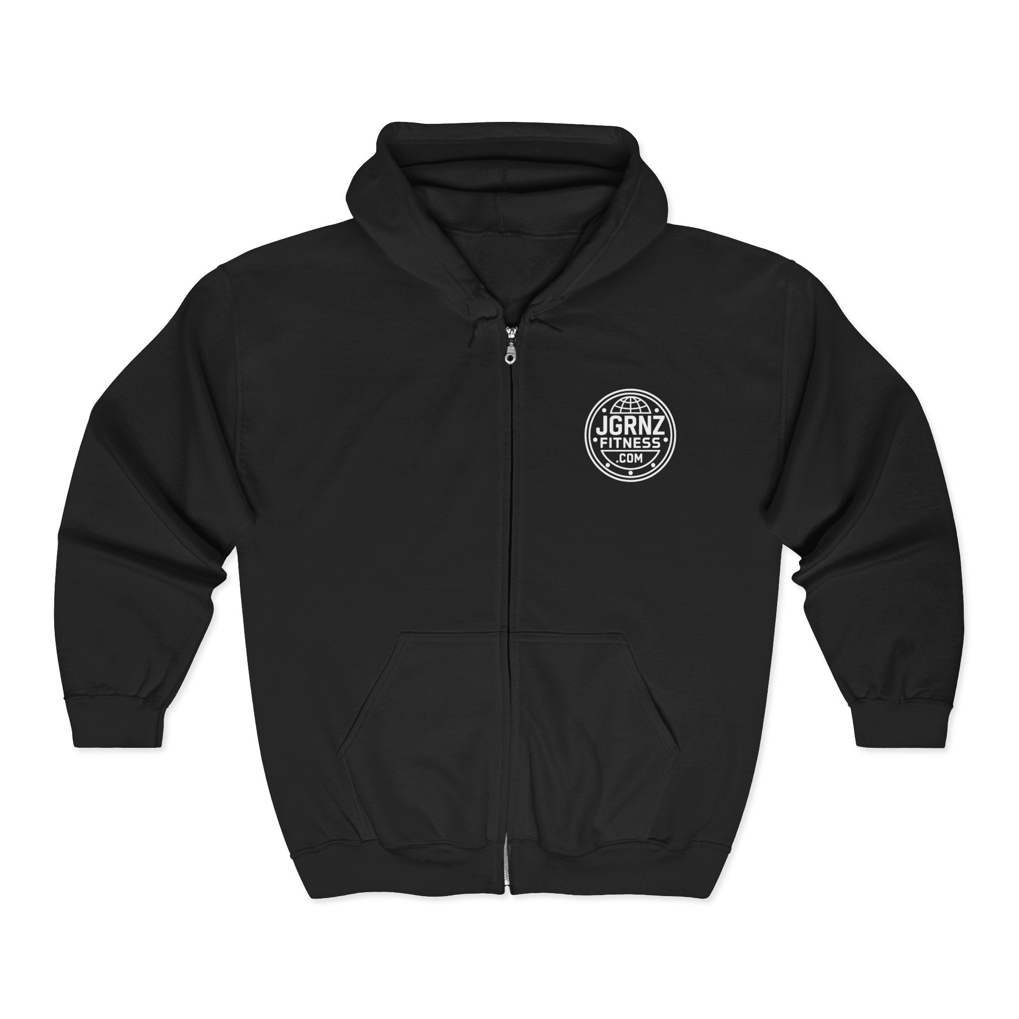 Classic Zip-Up Hoodie - Plate - JGRNZ FITNESS