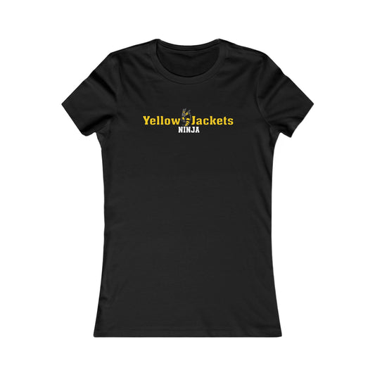 Ladies Tee - Yellow Jackets Ninja