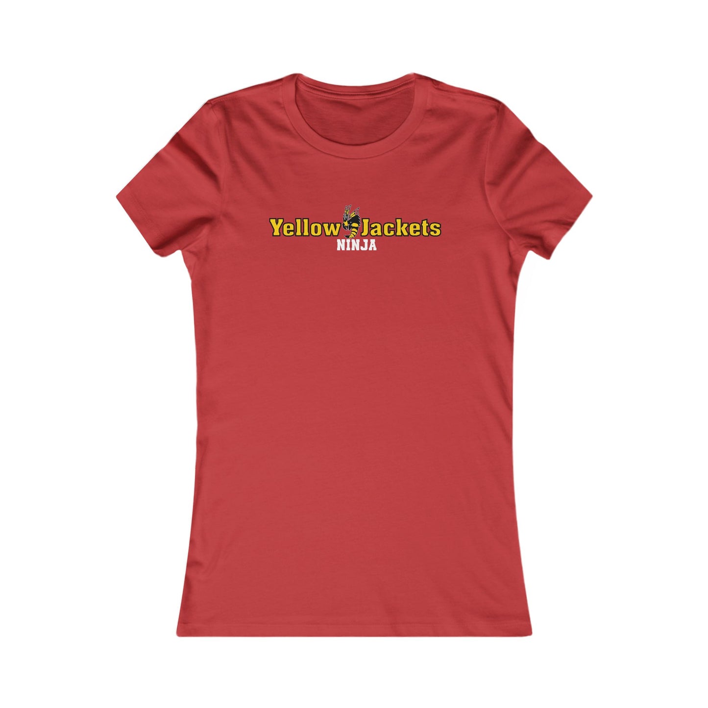 Ladies Tee - Yellow Jackets Ninja