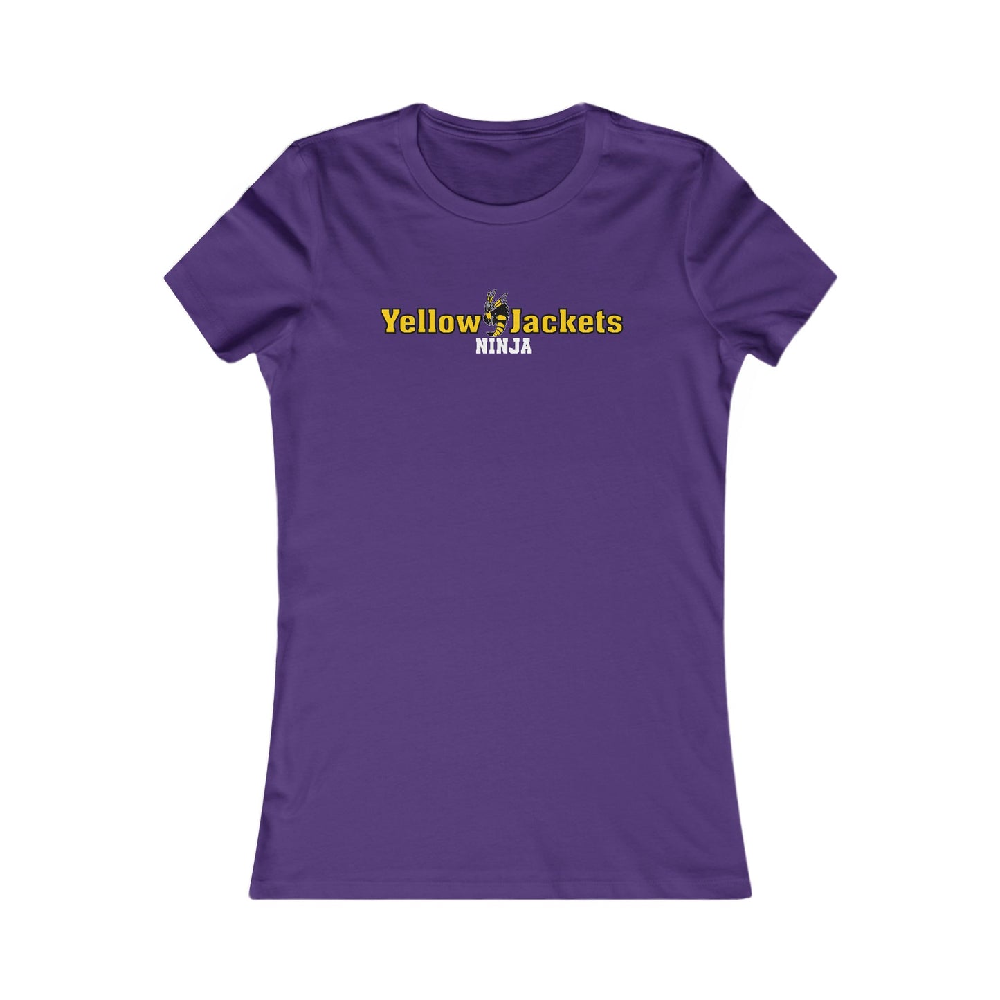 Ladies Tee - Yellow Jackets Ninja