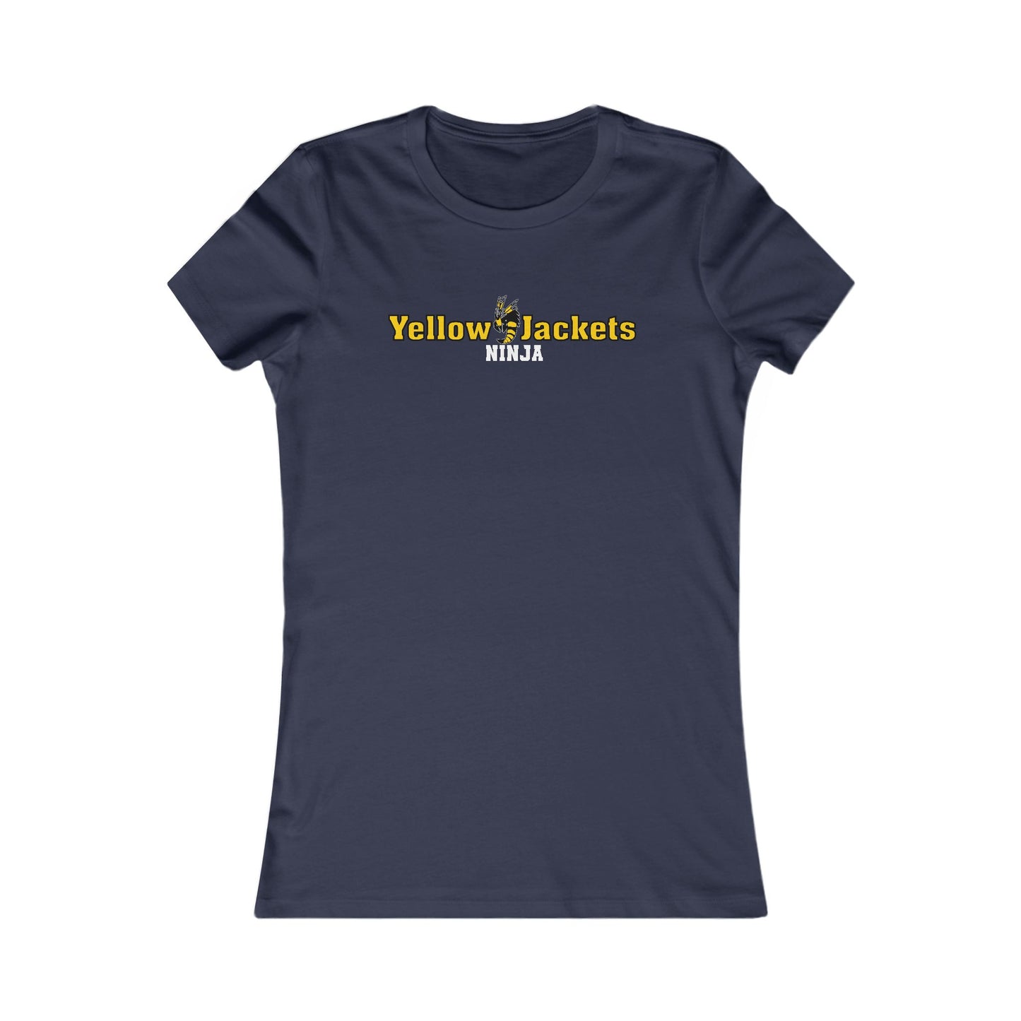 Ladies Tee - Yellow Jackets Ninja