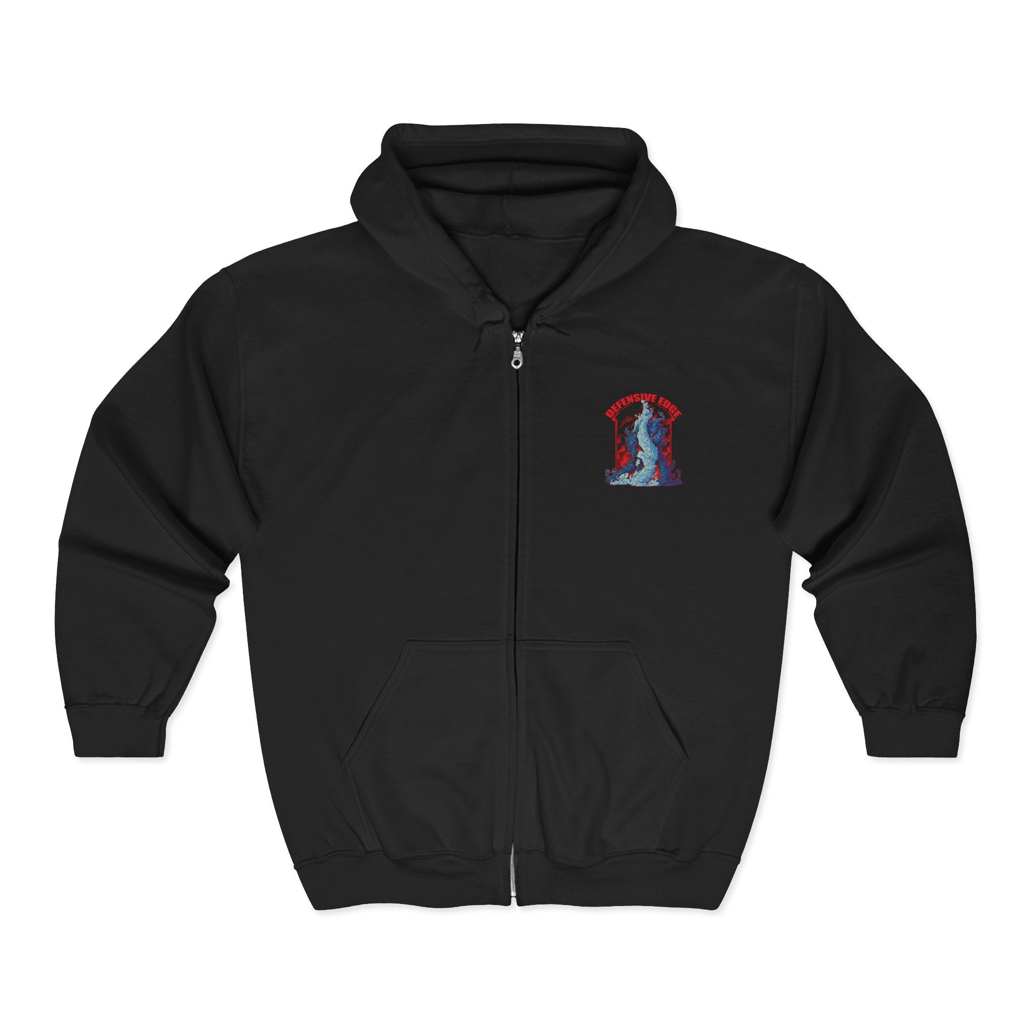 Classic Zip-Up Hoodie - DE-Defensive Edge Martial Arts