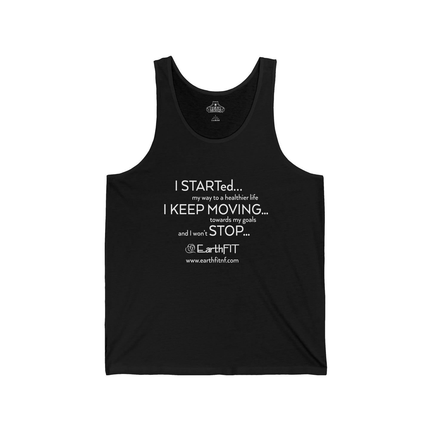 Workout Tank -  Keep Moving- EarthFit