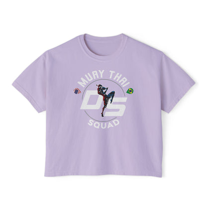 Women’s Oversized Boxy Tee - 8 limbs - DS Muay Thai Squad