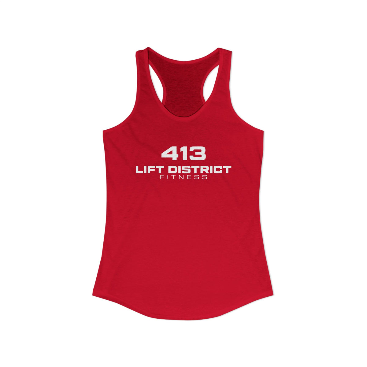 Ladies Racerback Tank - 413 - Lift District Fitness
