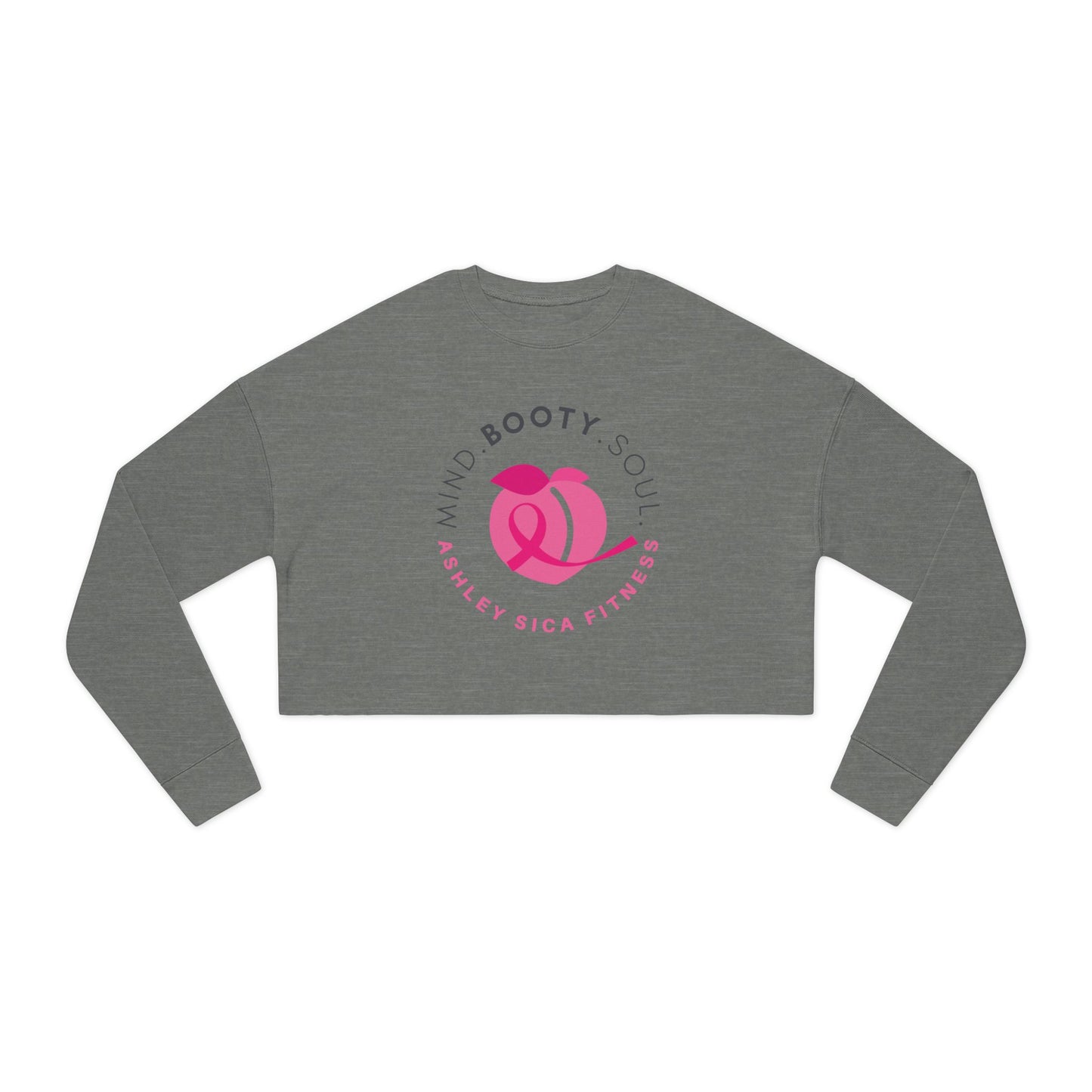 Women’s 52/48 Cropped Sweatshirt - ASF - Ashley Sica Fitness