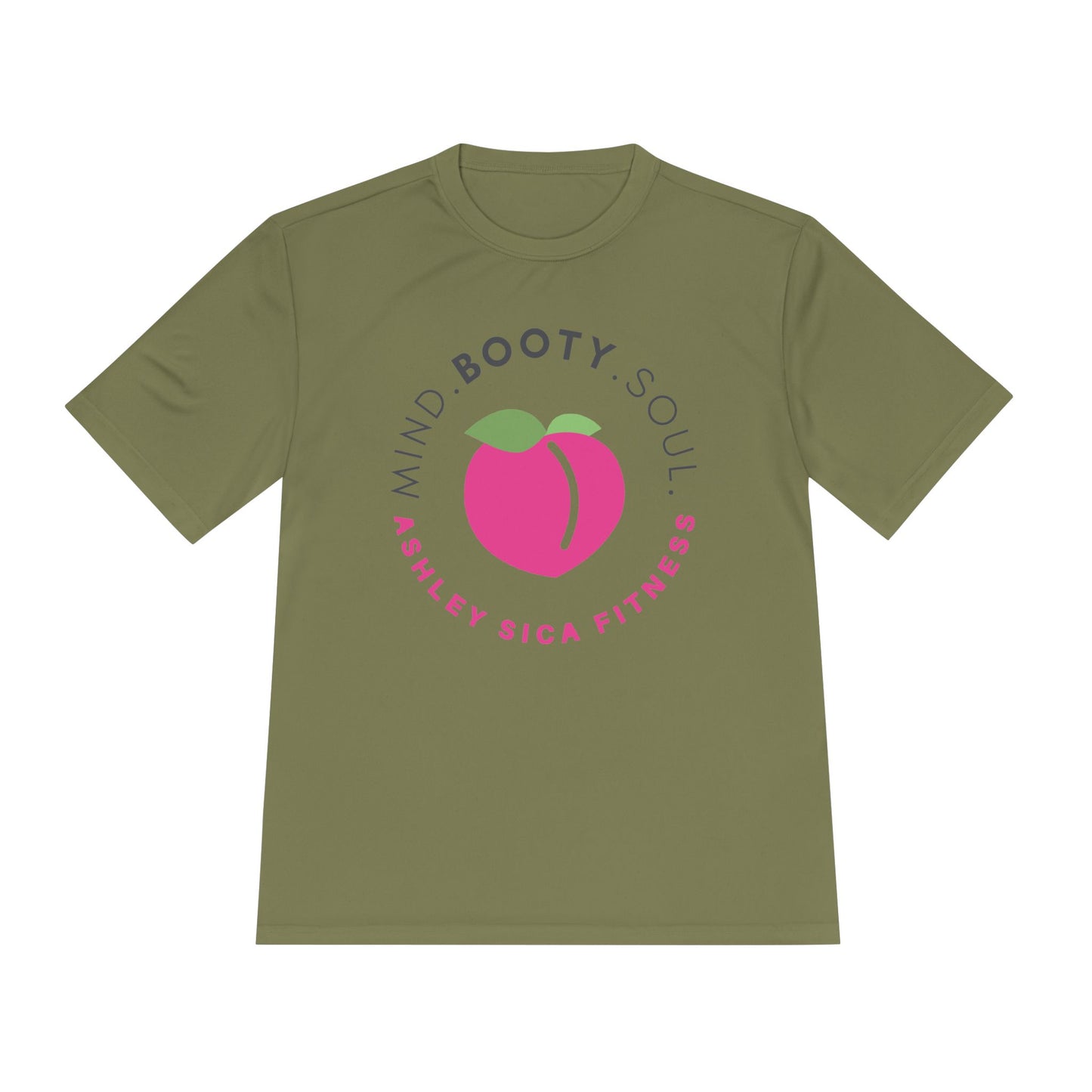 Moisture-Wicking Performance Tee - MBS  - Ashley Sica Fitness