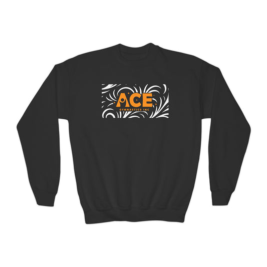 Youth Perfect Soft Crewneck Sweatshirt - Pattern -  Ace Gymnastics