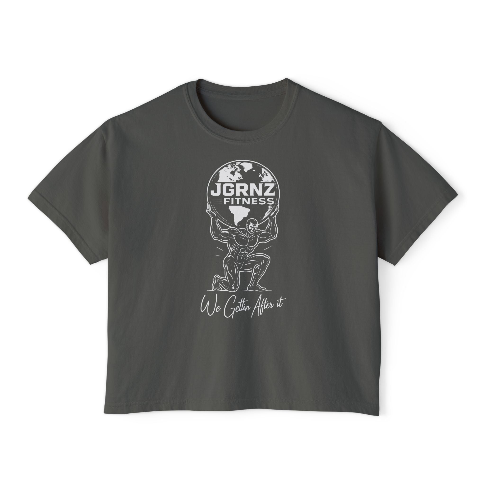 Women’s Oversized Boxy Tee - JGRNZ Fitness