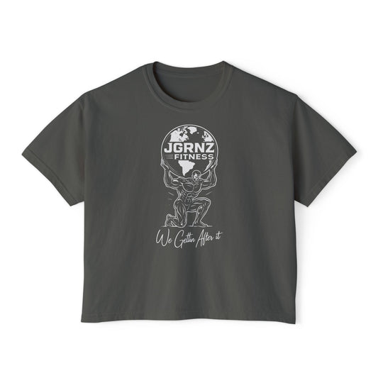 Women’s Oversized Boxy Tee - JGRNZ Fitness