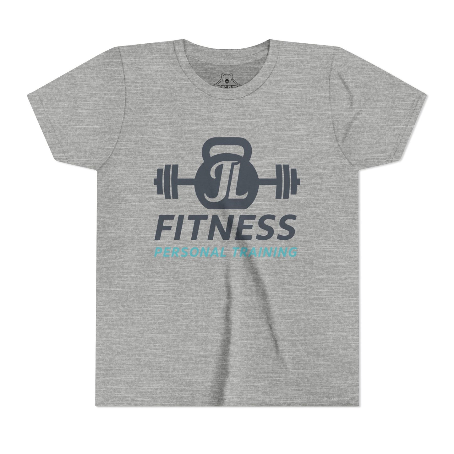 Youth Airlume Cotton Athletic  Tee - JL Kettlebell-JL Fitness