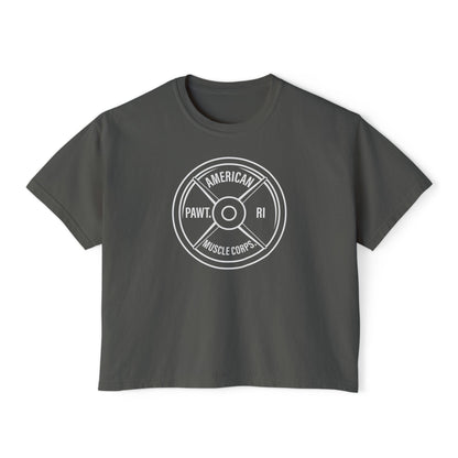Women’s Oversized Boxy Tee - AMC Strong - American Muscle Corps