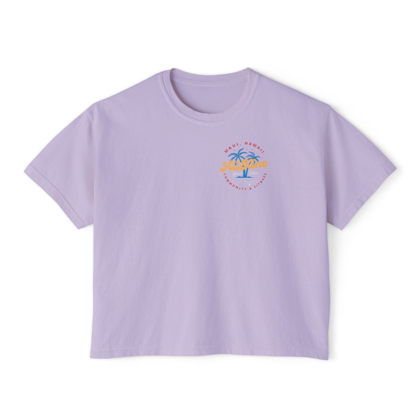 Women’s Oversized Boxy Tee - Paradise - All Kine