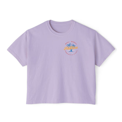 Women’s Oversized Boxy Tee - Paradise - All Kine