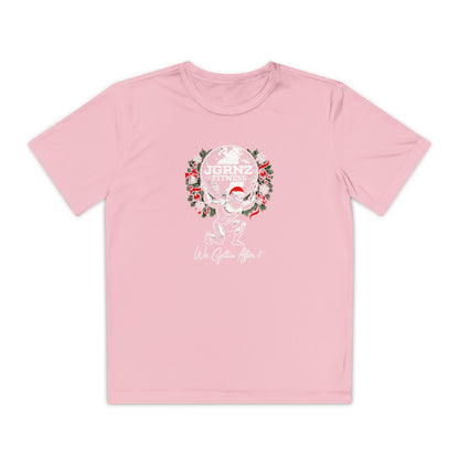 Youth Moisture-Wicking Performance Tee - Christmas- JGRNZ FITNESS