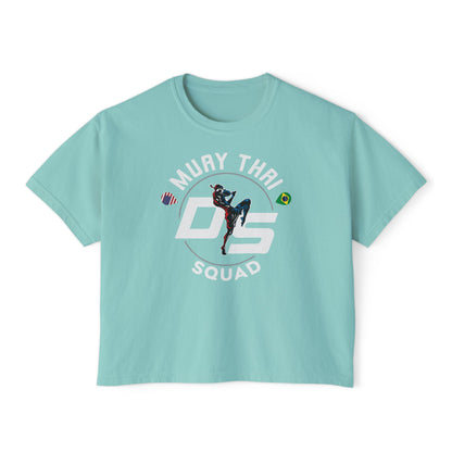 Women’s Oversized Boxy Tee - 8 limbs - DS Muay Thai Squad