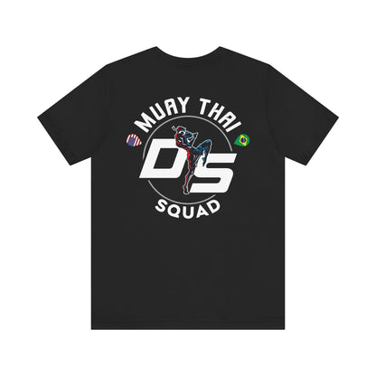 Airlume Cotton Athletic Tee - DS Muay Thai Squad