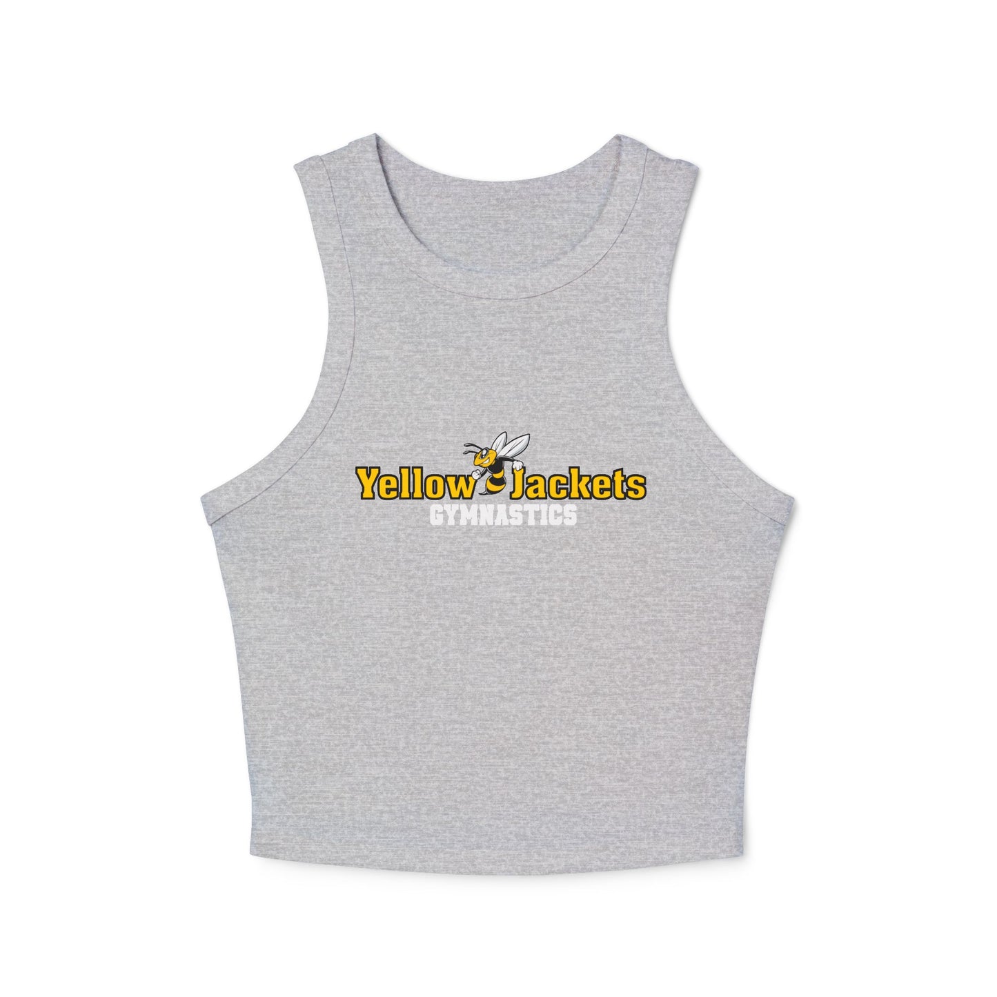 Ladies Ribbed Tank -  Yellow Jackets Gymnastics