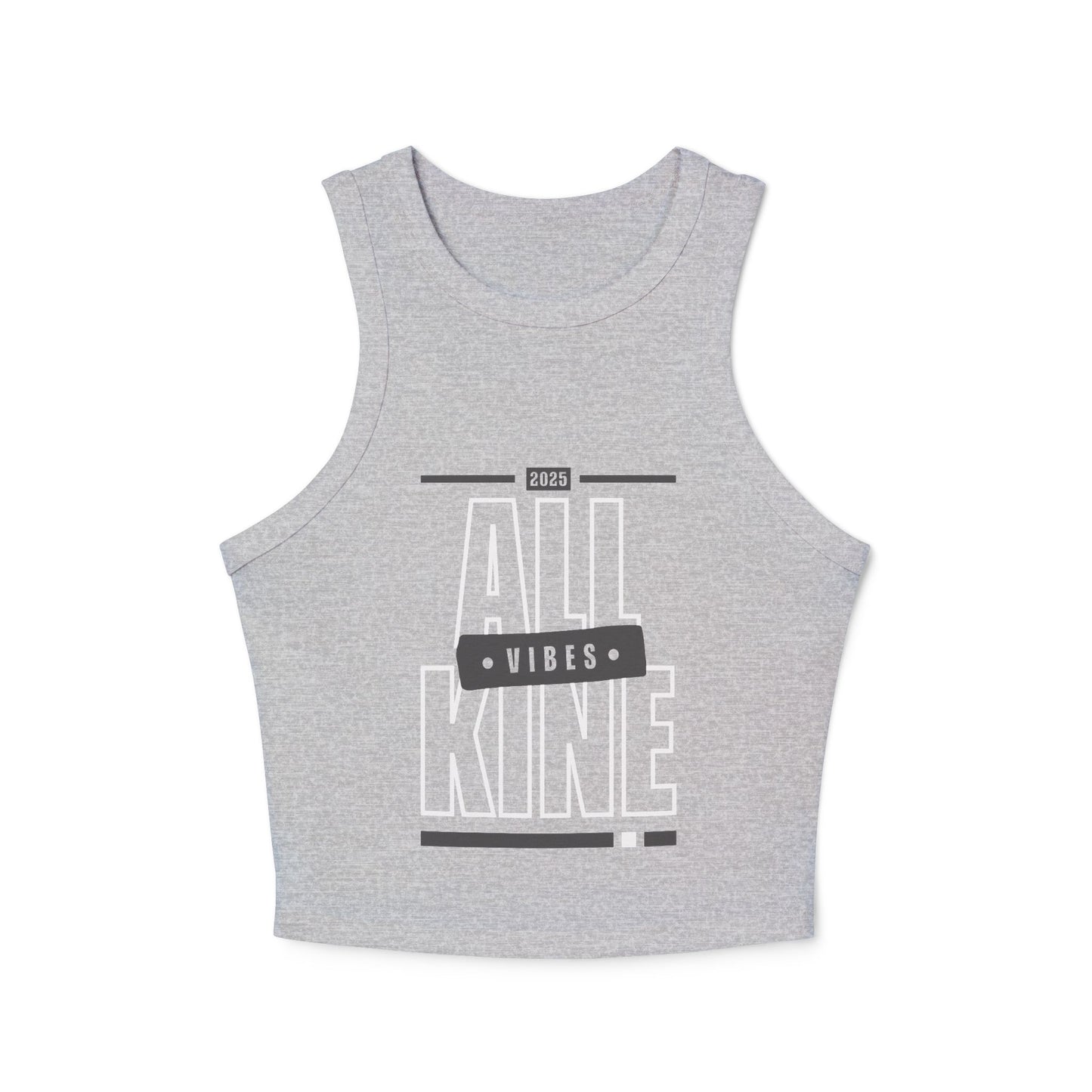 Ladies Ribbed Tank - Vibes - All Kine