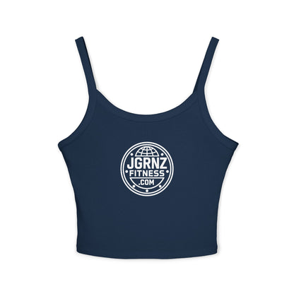 Women’s 52/48 Cotton/Poly Spaghetti Strap Tank -JGRNZ Fitness