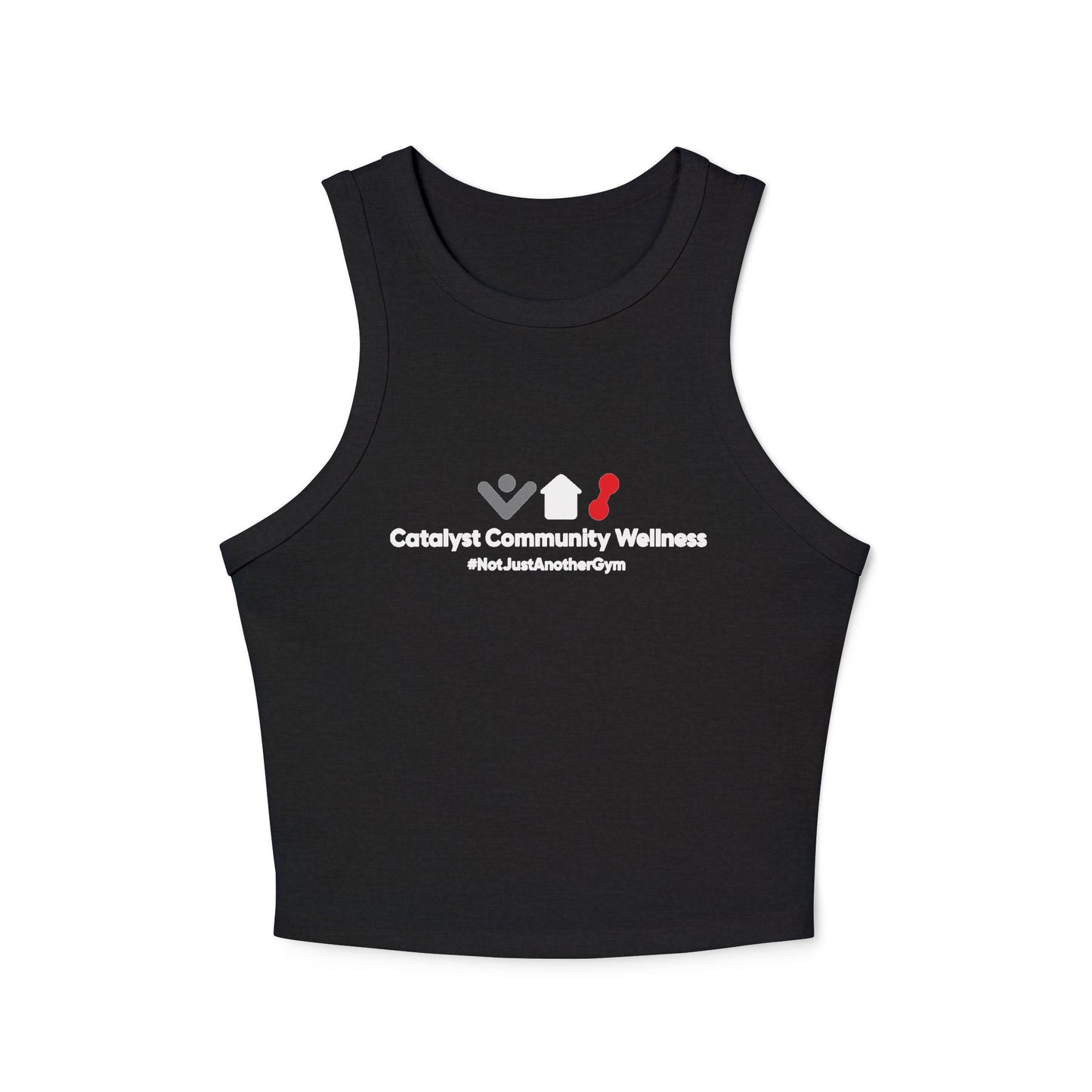 Ladies Ribbed Tank - Notjustanothergym-Catalyst Community Wellness