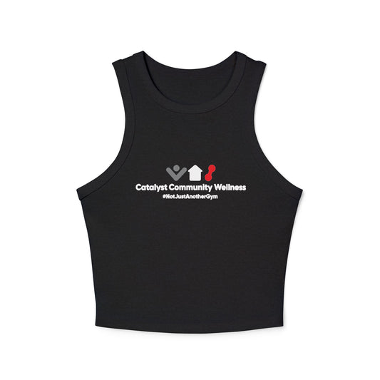 Ladies Ribbed Tank - Notjustanothergym-Catalyst Community Wellness