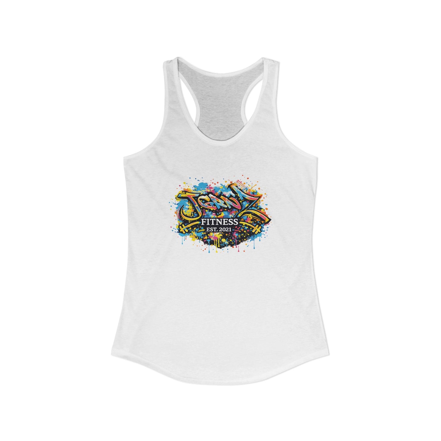 Ladies Racerback Tank - EST 2021 - JGRNZ Fitness