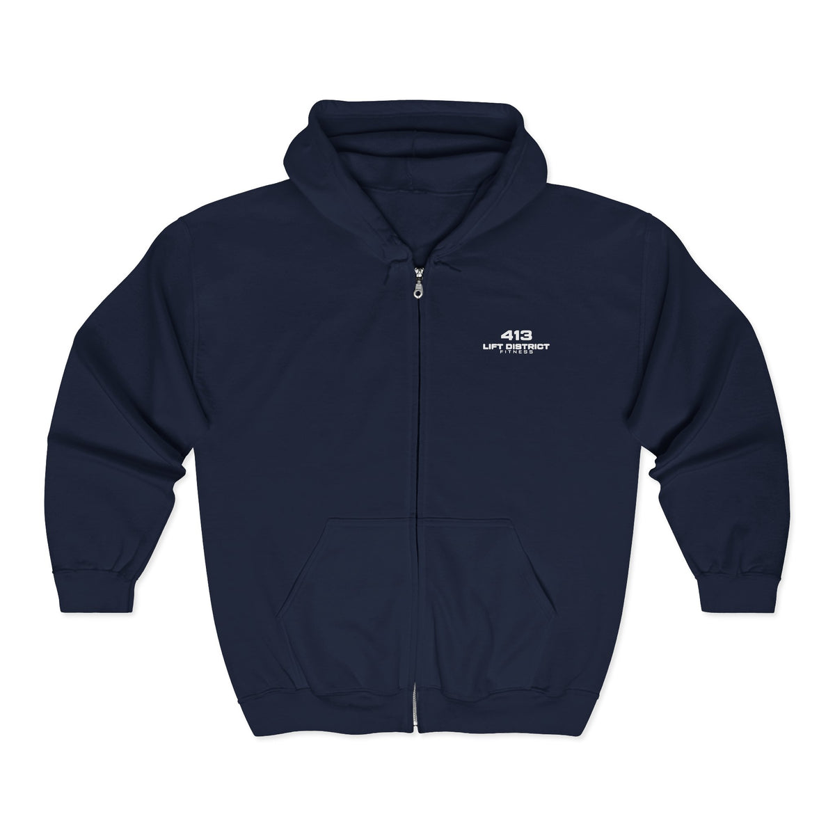 Classic Zip-Up Hoodie - 413 - Lift District Fitness