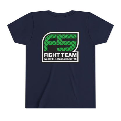 Youth Airlume Cotton Athletic  Tee - F5 - Defensive Edge Martial Arts