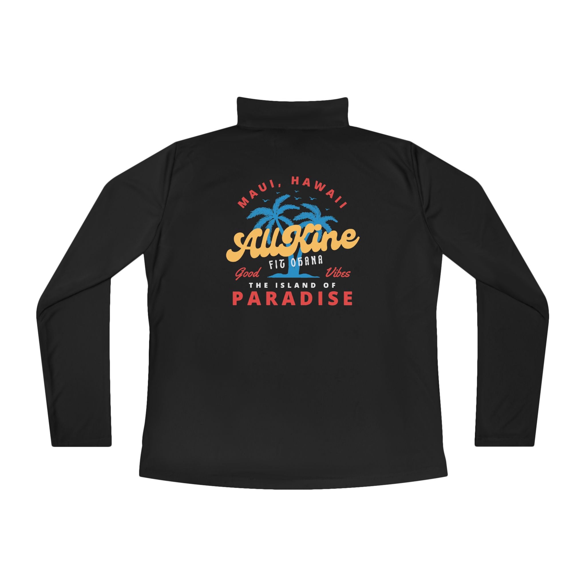 Ladies’ Quarter-Zip Pullover - Paradise - All Kine