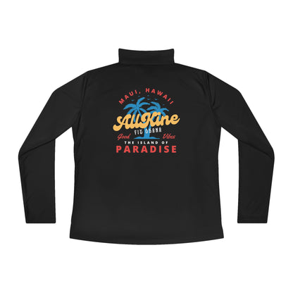 Ladies’ Quarter-Zip Pullover - Paradise - All Kine