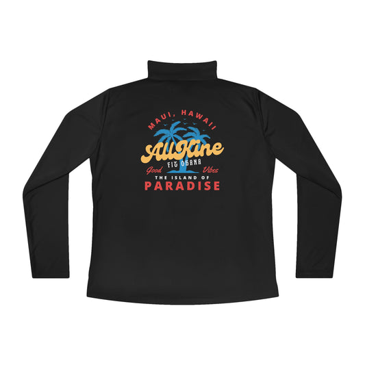 Ladies’ Quarter-Zip Pullover - Paradise - All Kine