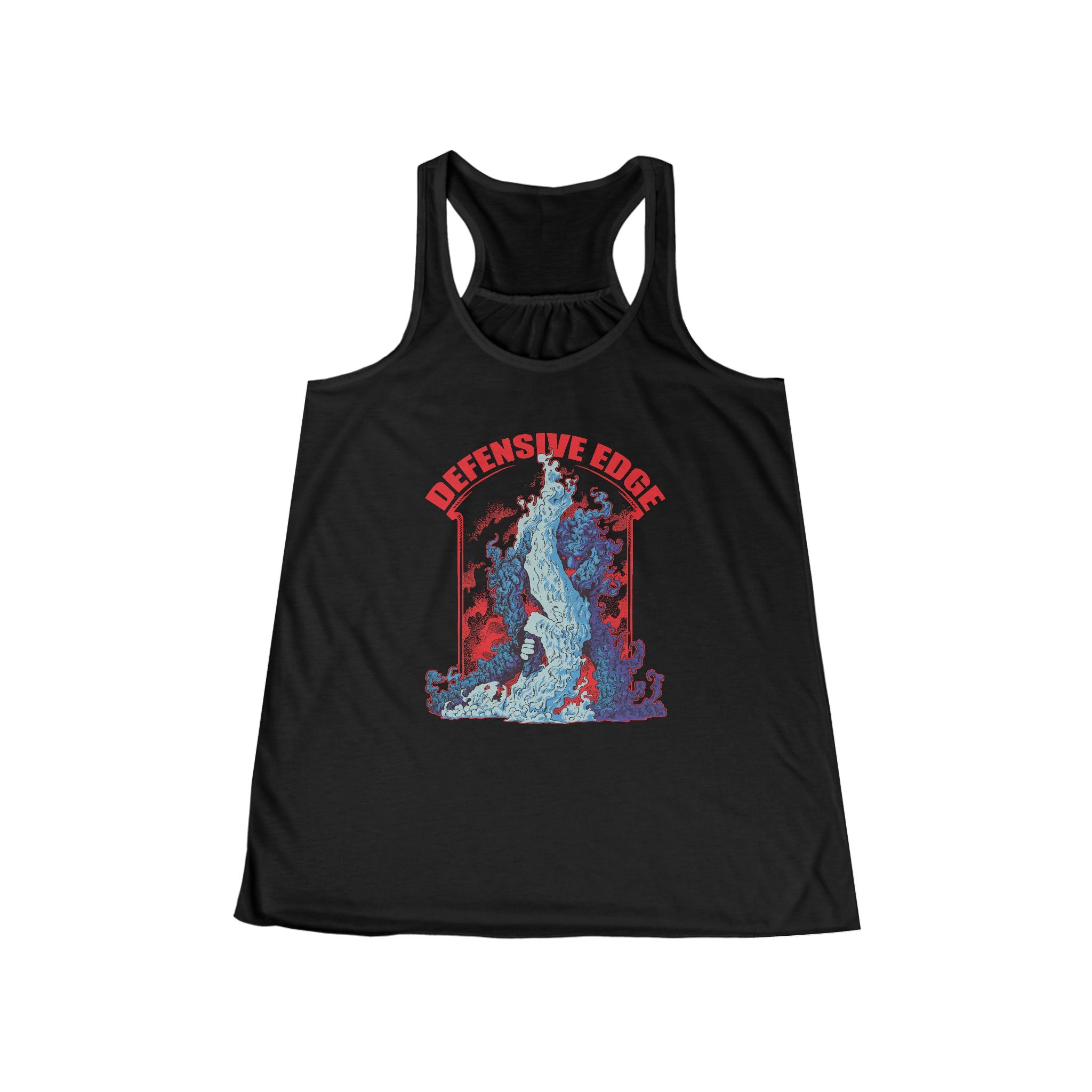 Ladies Flowy Racerback Tank - DE-Defensive Edge Martial Arts