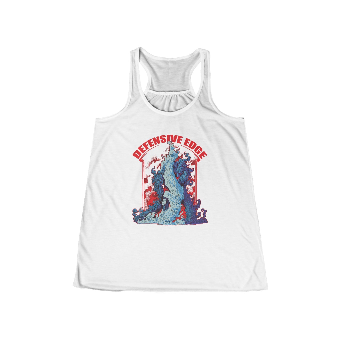 Ladies Flowy Racerback Tank - DE-Defensive Edge Martial Arts