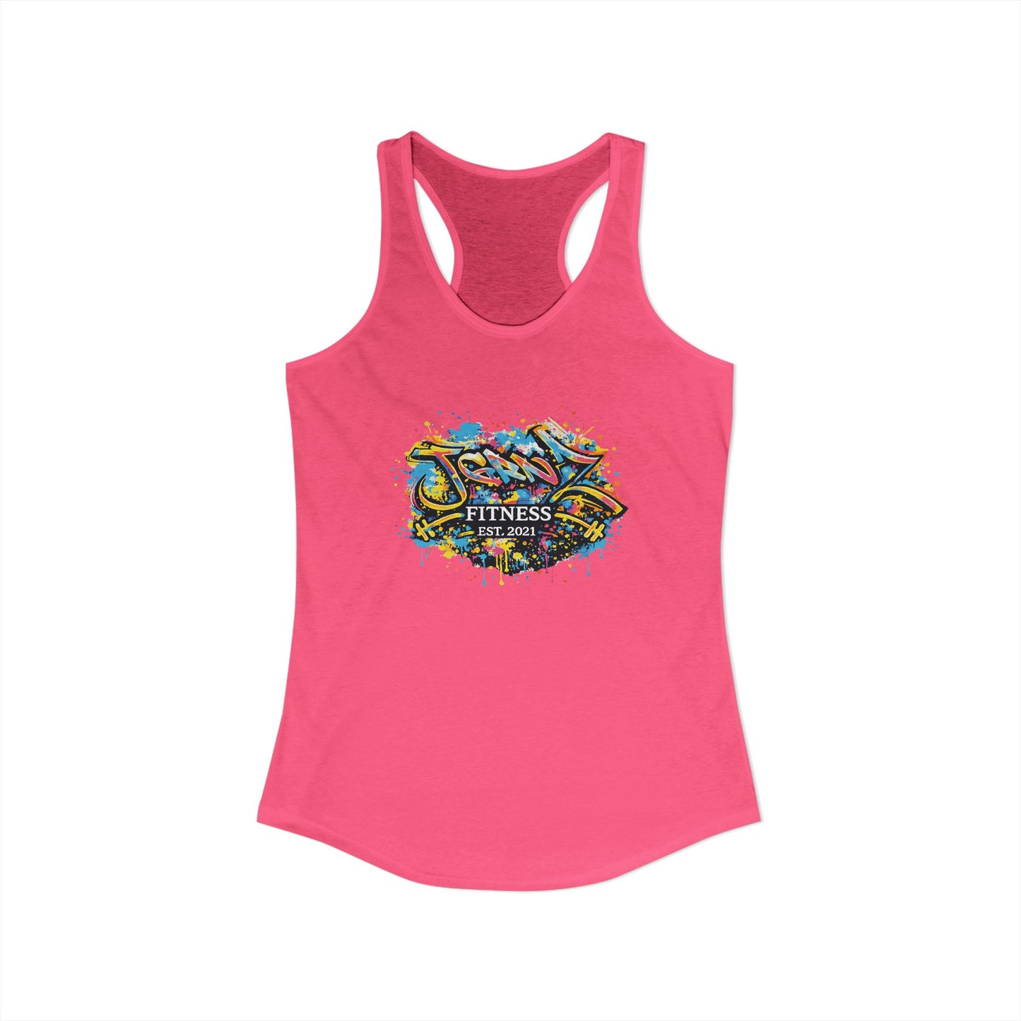 Ladies Racerback Tank - EST 2021 - JGRNZ Fitness