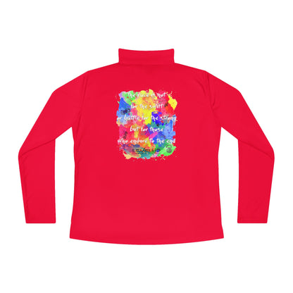 Ladies’ Quarter-Zip Pullover - Viva - Level Up Fitness