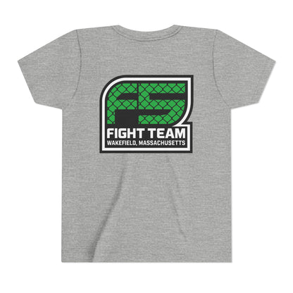 Youth Airlume Cotton Athletic  Tee - F5 - Defensive Edge Martial Arts