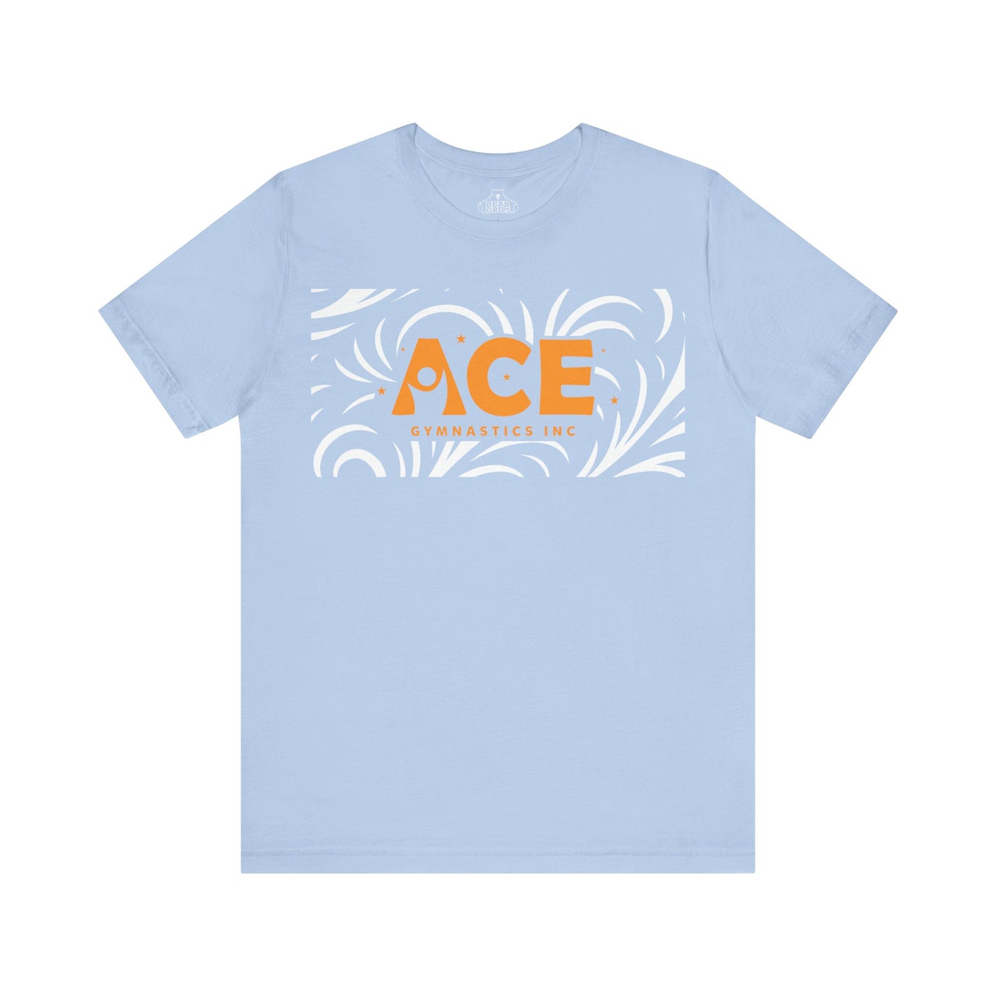 Airlume Cotton Athletic Tee - Pattern - Ace Gymnastics